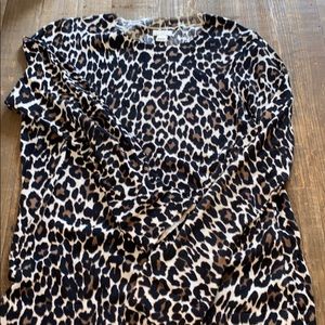 cheetah sweater